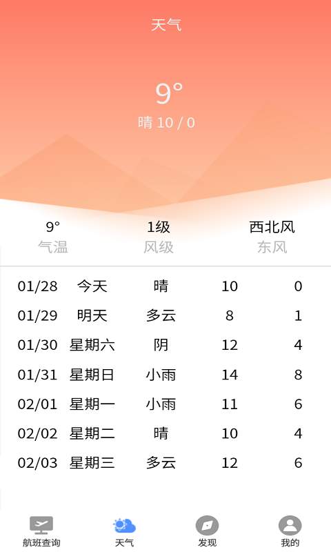 航班轻松查软件APP官方版图片1
