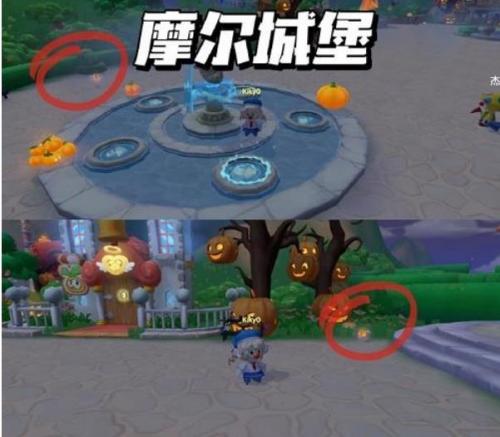 摩尔庄园派对星花在哪里 摩尔庄园派对星花具体位置介绍