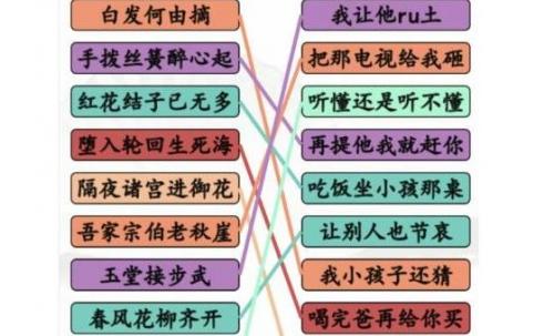 汉字找茬王完成狂飙台词押韵挑战完美通关攻略介绍