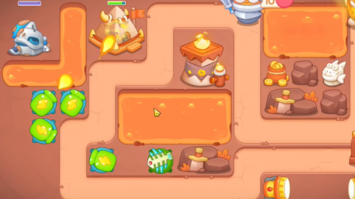 保卫萝卜4饿龙传说60关完美满星通关攻略介绍