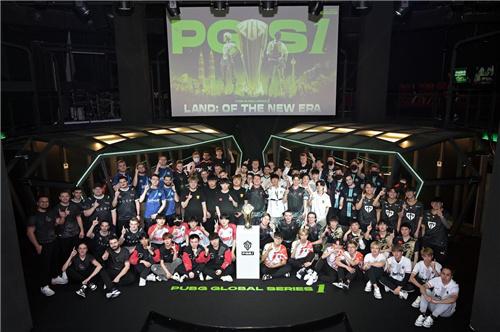 17Gaming加冕PUBG全球系列赛(PGS)1冠军