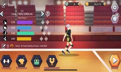 排球故事游戏截图