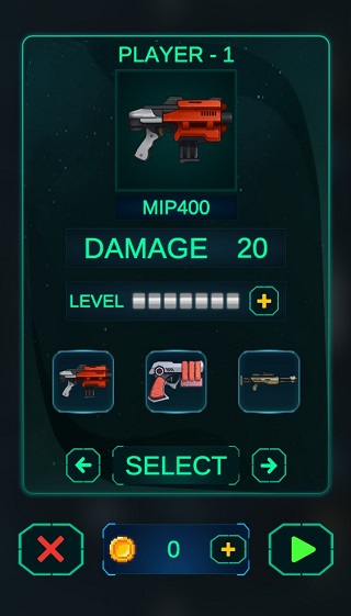 僵尸太空射击2双人游戏