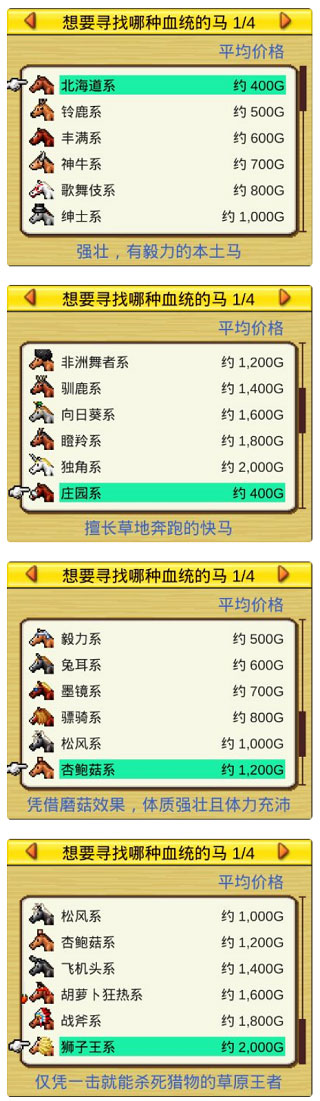 赛马牧场物语无限金币版